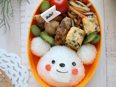 シンプル しろくまキャラ弁 レシピ 作り方 By Asami Obento 楽天レシピ シンプル しろくまキャラ弁 レシピ 作り方 By Asami Obento 楽天レシピ